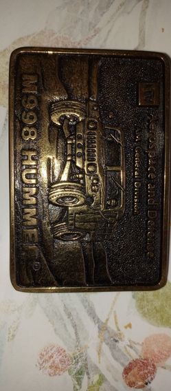 HUMMER H1 BELT BUCKLE