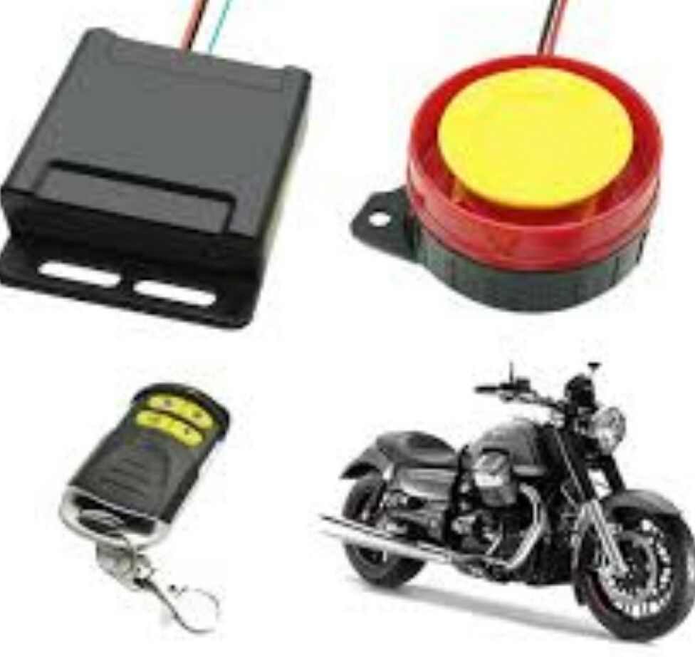 Motorcycle Alarm with Remotes