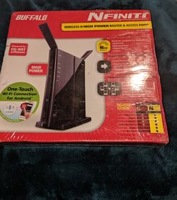 Buffalo Nfiniti Wireless Router New