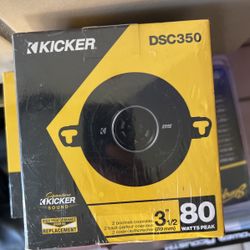 3 1/2 Inch Kicker Speakers 