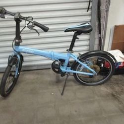 Used Zizzo Folding Bike 20" wheels 7 Speed