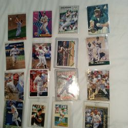Mark McGuire Baseball Card Lot