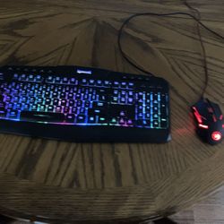 Redragon S107-BA Gaming Keyboard and Mouse Combo. 