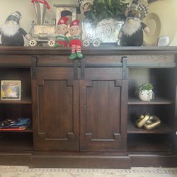 Brown Fireplace Tv Stand