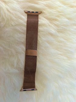 40mm Gold Milanese Loop Apple Watch Band