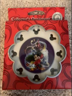 NEW Mickey Mouse porcelain Christmas ornaments