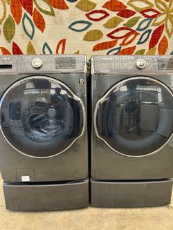 Set jumbo gas laundry
