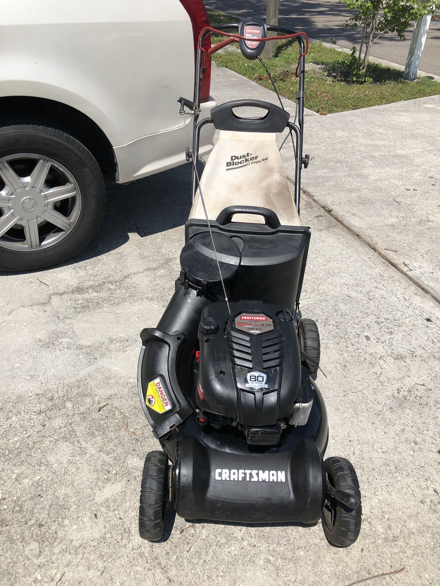 Craftsman Commercial Grade Self Propelled Lawn Mower. 8.75 HP With ...