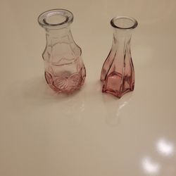 Pink Mini Vases