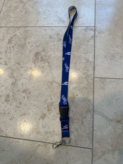 LA Dodgers Lanyard with Clip