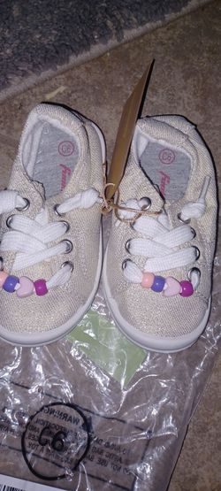 FUNKYMONEY Girls Canvas Toddler Shoes Size 6