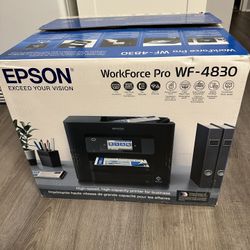 Epson Workforce Pro WF4830 All In One Inch Jet Color, Printer New Inbox