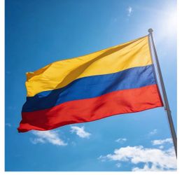 Colombia flags