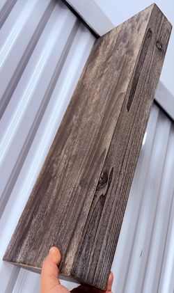 Driftwood wall shelf