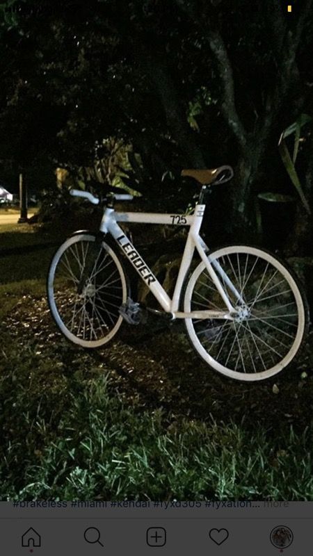 LEADER 725 TRACK BIKE / FIXIE - 55cm