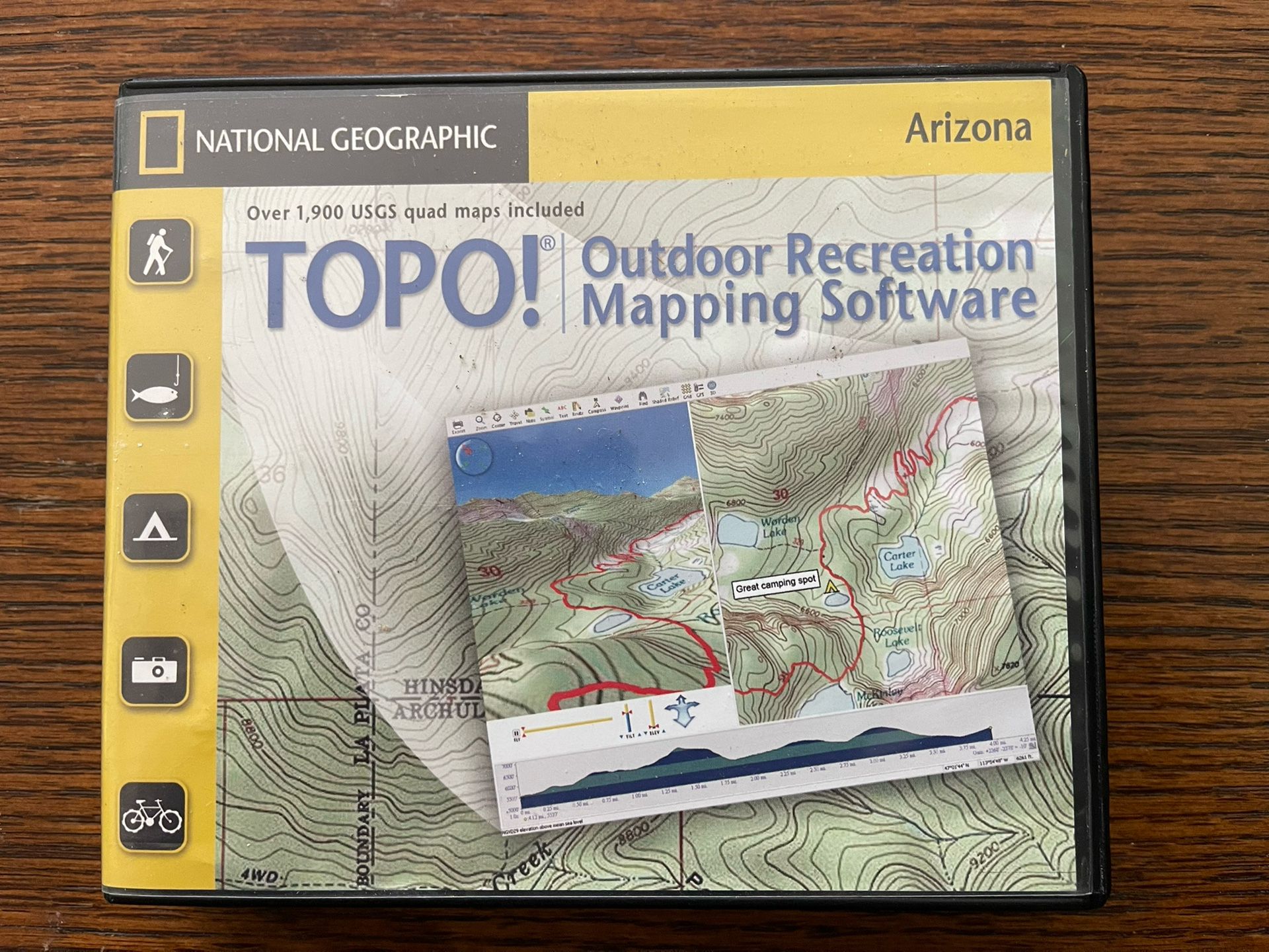 National Geographic Topo Mapping Software For Arizona