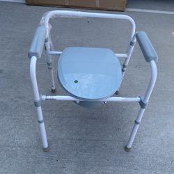 Steel Folding Commode