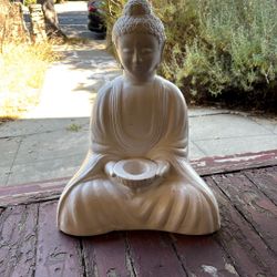 Buddha Statue 13x17 Clay