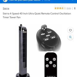 40 Inch Tower Fan