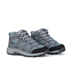 Merrell Big Kid's Moab 3 Mid Waterproof shoes size 2.5