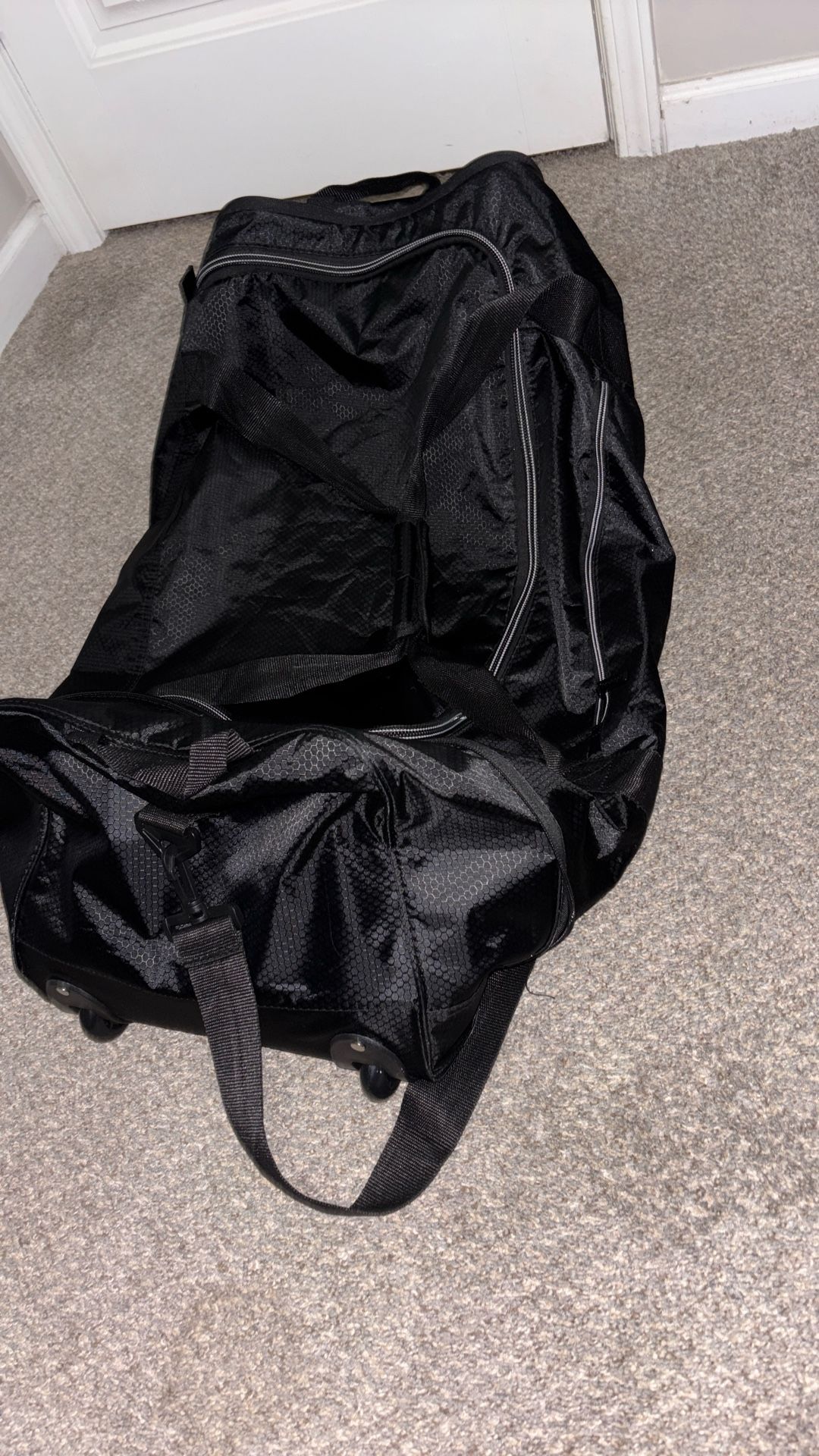 Black Duffle Bag 