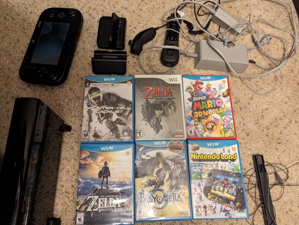 Wii U And 6 Titles