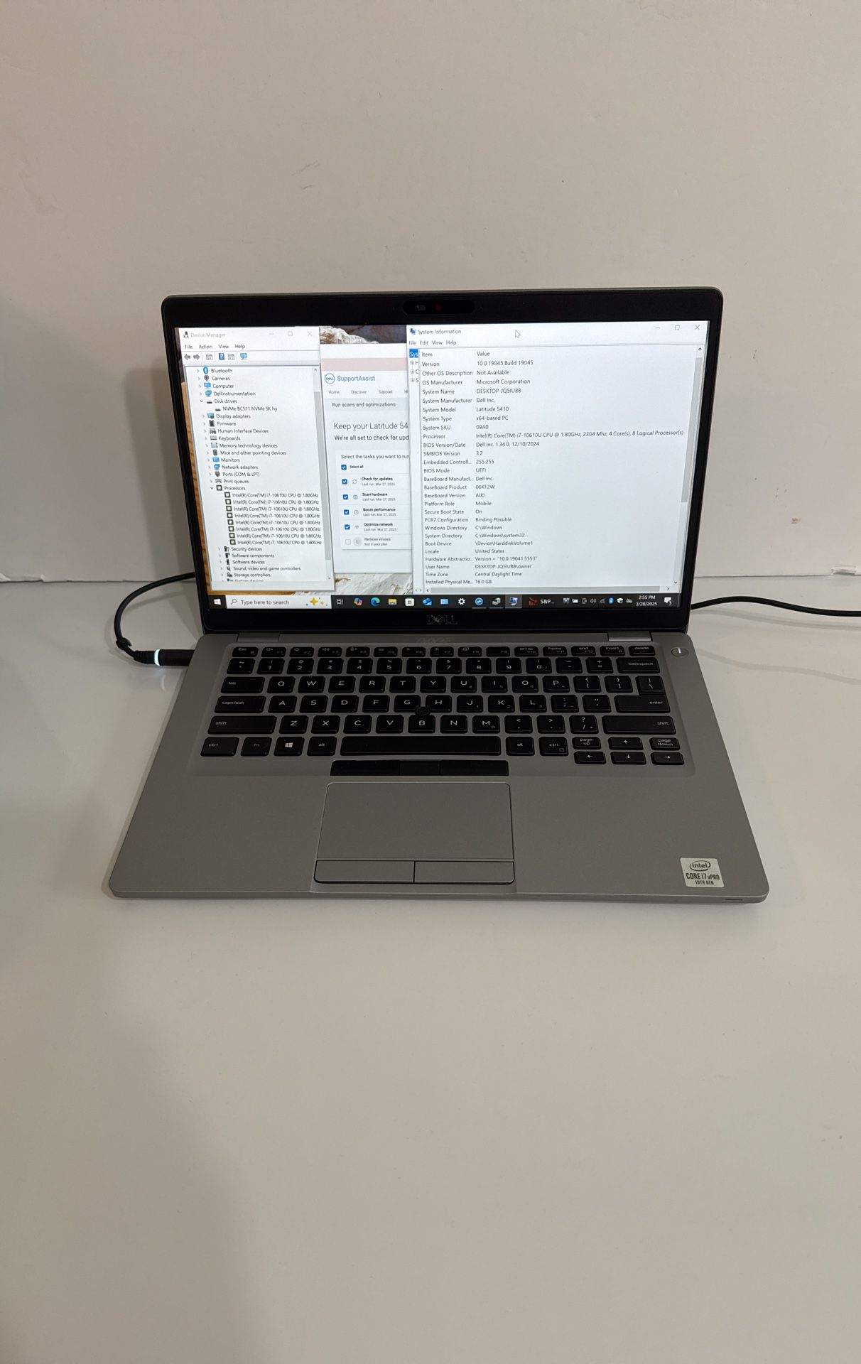 Great Deal Dell Latitude 5410 i7-10th Gen 16GB RAM 256GB SSD