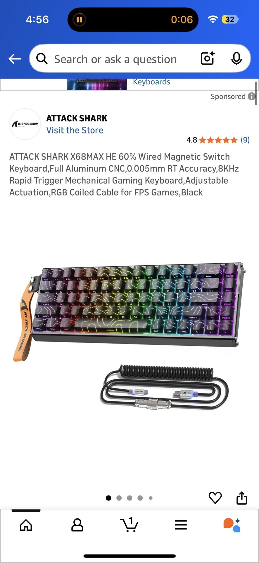 Attack Shark X68Max