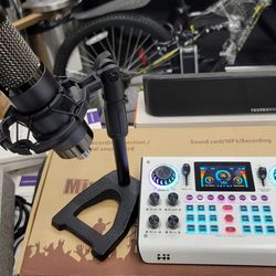 Multi function mixer digital sound card suit