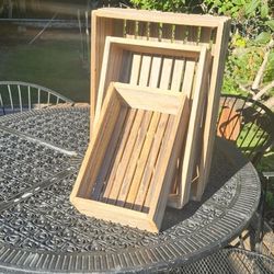 Nesting Crates 45.00  15.00 Each