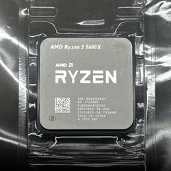 AMD Ryzen 5600X CPU with Heat sink 