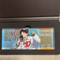 Rui Valley Culture One Piece Luffy 10 mm Acrylic Brick Crystal Brick Anime