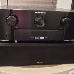 ***THE ULTIMATE HOME THEATRE EXPERIENCE // Marantz 4K UHD AV Receiver + (4) Klipsch Speakers***