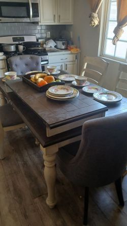 Dining table for sale with extension 70.00 OBO