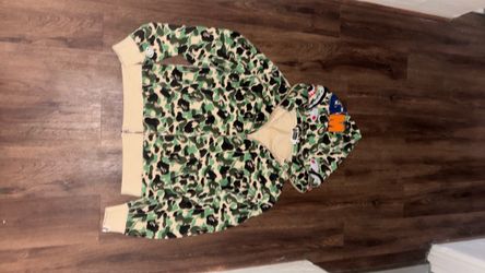Green bape hoodie