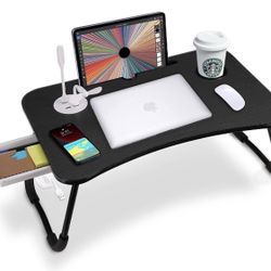 Laptop Desk Tray Table Lenovo HP Dell Acer Apple Breakfast Bed
