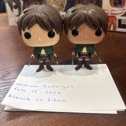 FUNKO POP ATTACK ON TITAN EREN JAEGER 