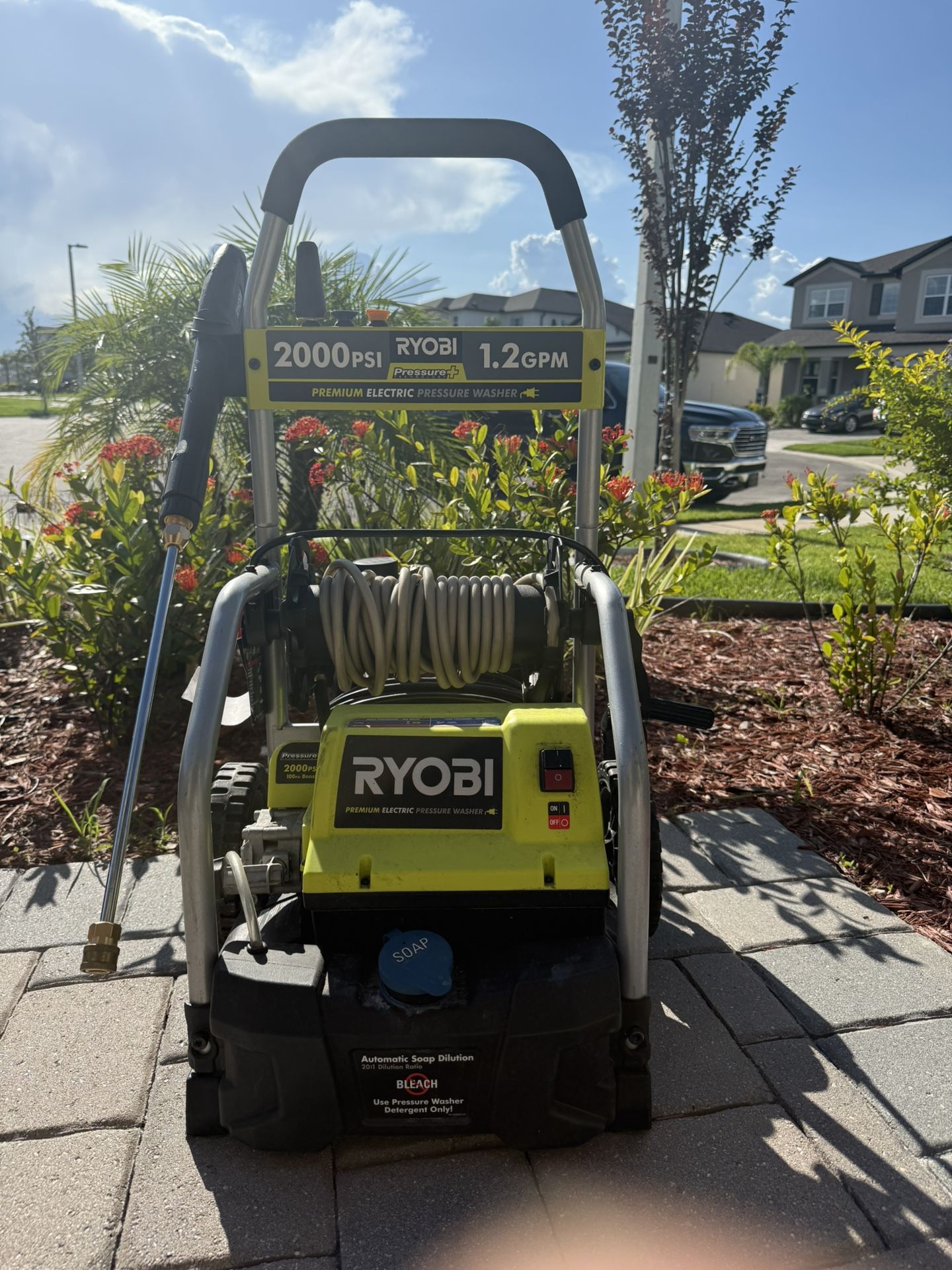 Ryobi 2000 Psi Pressure Washer