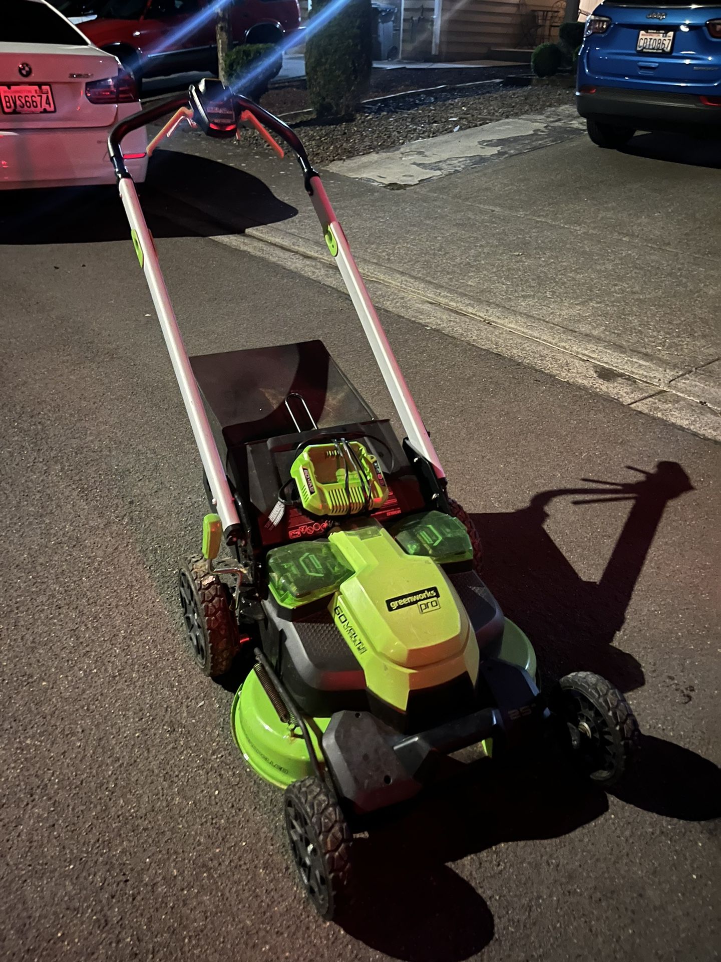GreenWorks Electric Lawn Mower