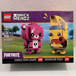 New and Sealed Lego Brick Headz Adventure Peely & Cuddle Team Leader 40760