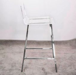 Counter Stool with Steel Frame (Set of 3)