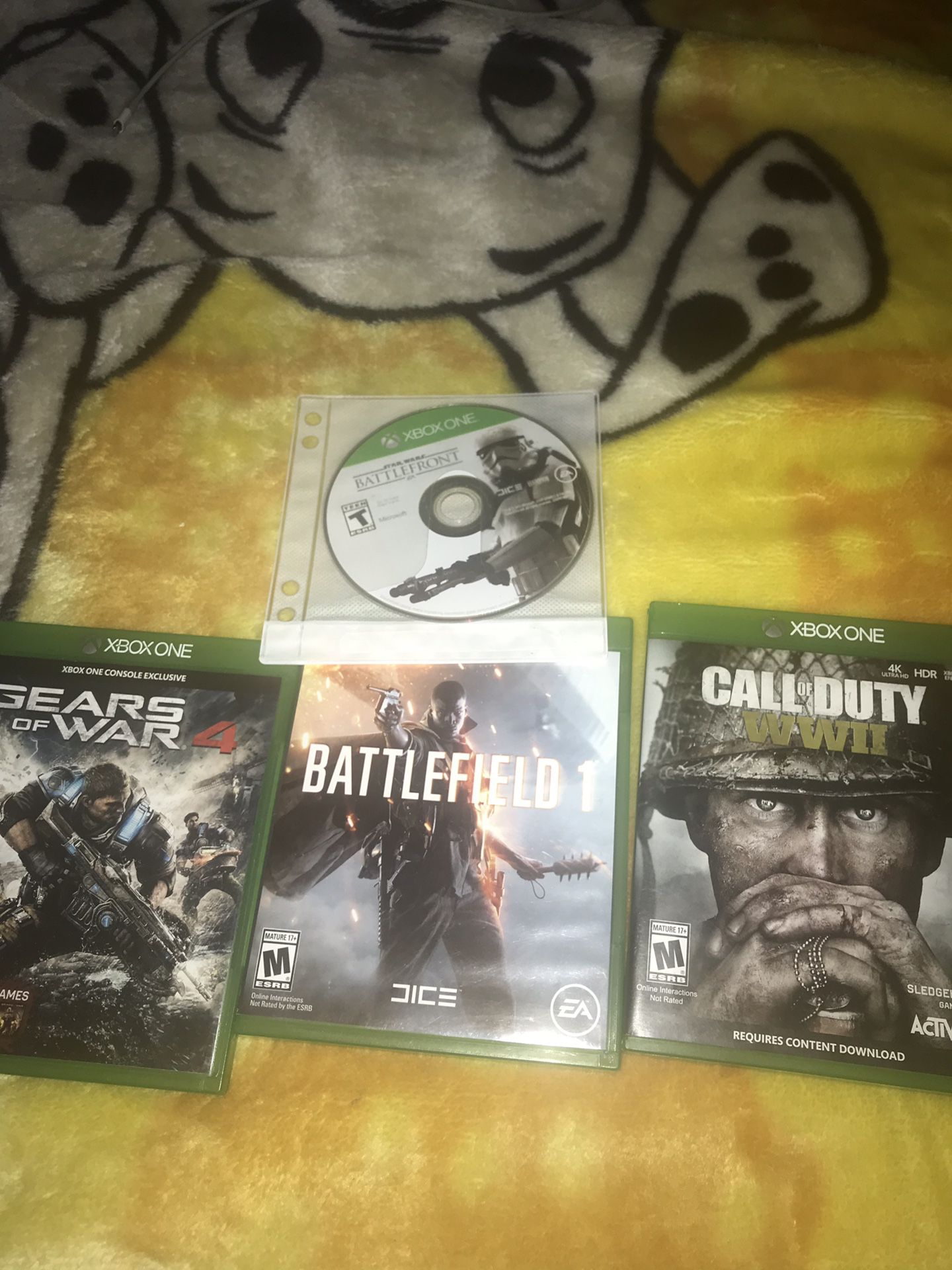 Xbox One Games good condition