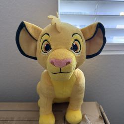 Disney Young Simba plush 