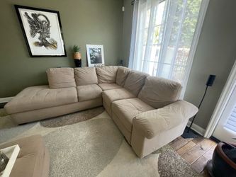 Tan Sectional