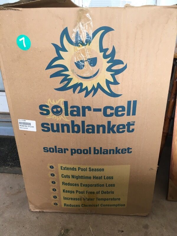 Solar-cell sun blanket for pool for Sale in Mesa, AZ - OfferUp