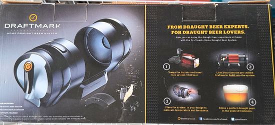Brand New / Sealed in Box" Draft mark Home draught Beer System