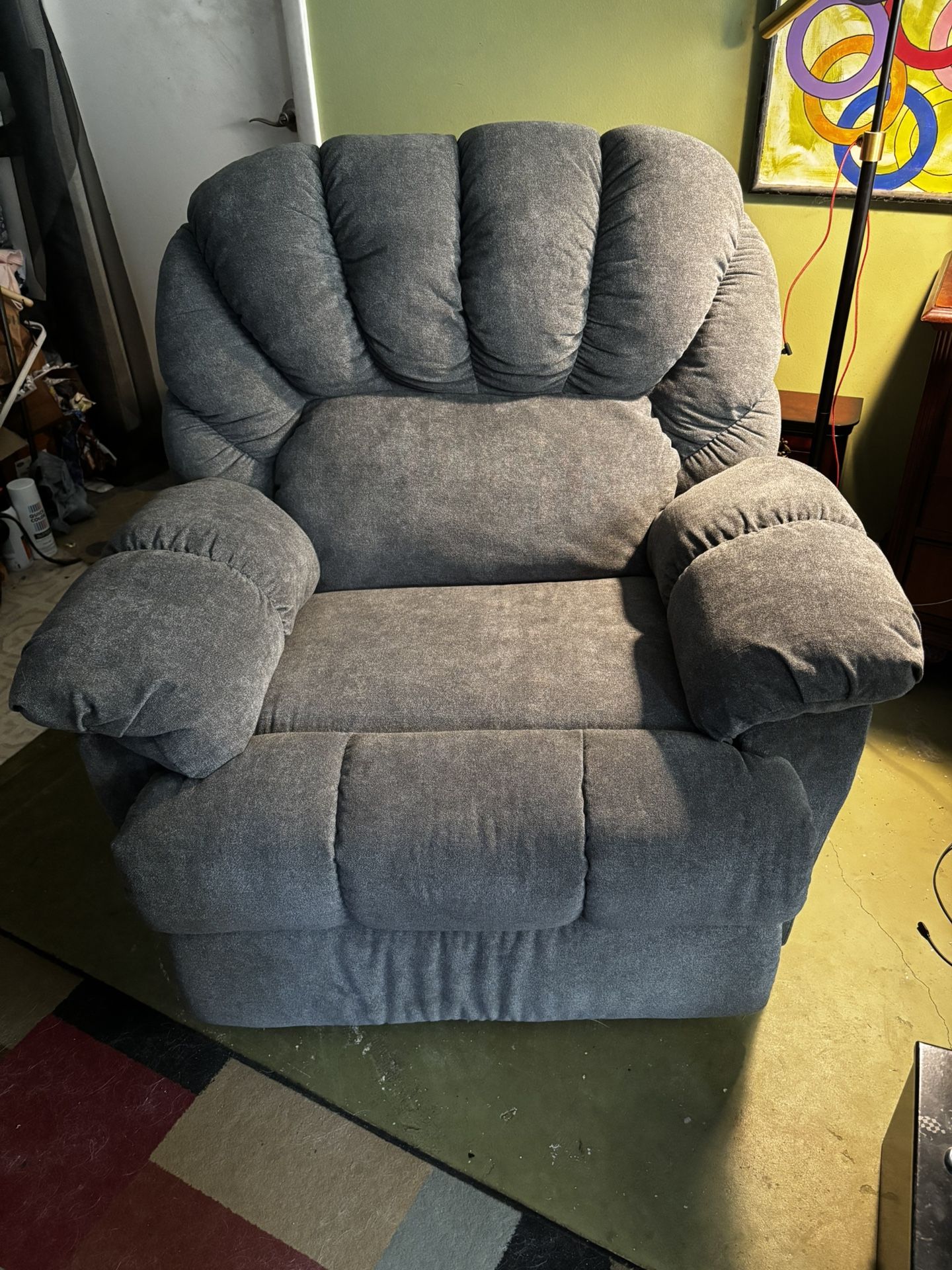 Two Pull Lever Recliners Like New