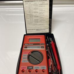 Blue point/snap on full auto range  Digital Tester MT145