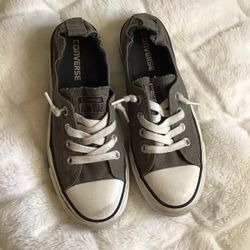 CONVERSE GRAY SNEAKERS SIZE 8