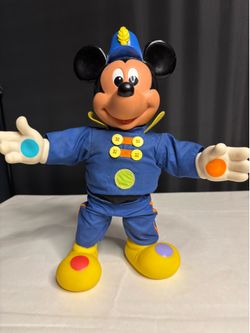 Mattel Mickey Mouse Marching Band Doll 13" 1990 Walt Disney Good Condition!!